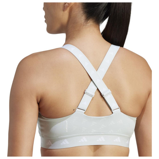 Adidas Γυναικείο μπουστάκι Power Impact Luxe Medium-Support Bra